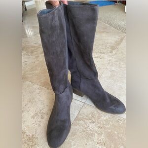 Universal Thread Charcoal Over the Knee Boots